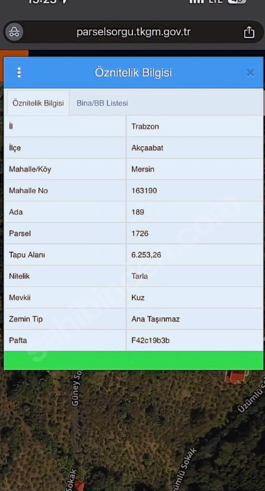 MERSİN'DE SATILIK 6 DÖNÜM FIRSAT ARSA